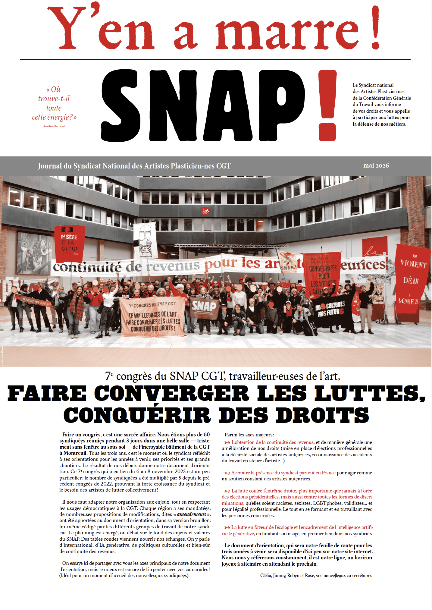 SNAP ! ★ an 2026